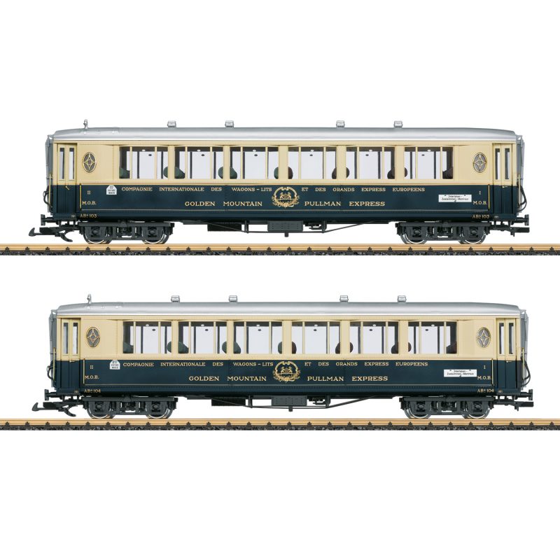 LGB "Golden Mountain Pullman Express" Passenger Car Set 1 36660