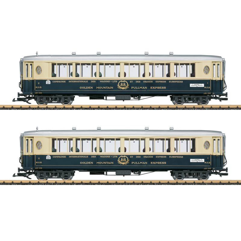 LGB "Golden Mountain Pullman Express" Passenger Car Set 2 36661