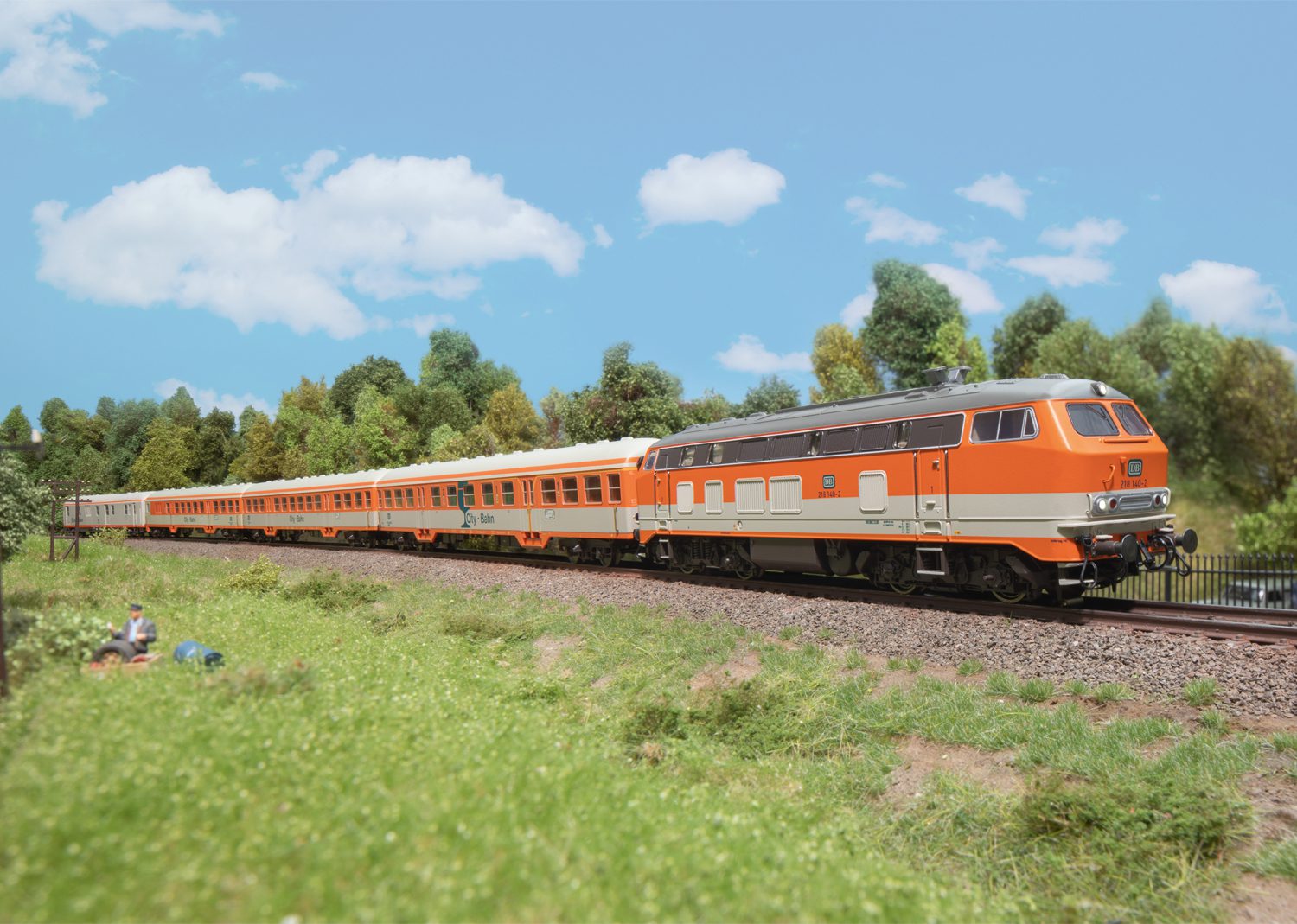 Märklin 39228 Class 218 Diesel Locomotive