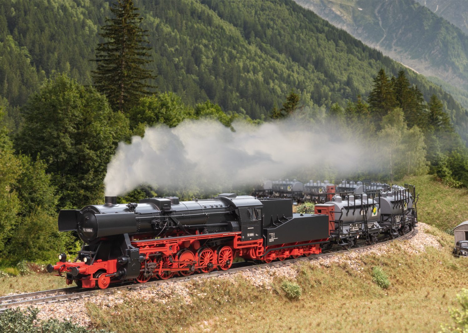 Märklin Class 52 Steam Locomotive 39535