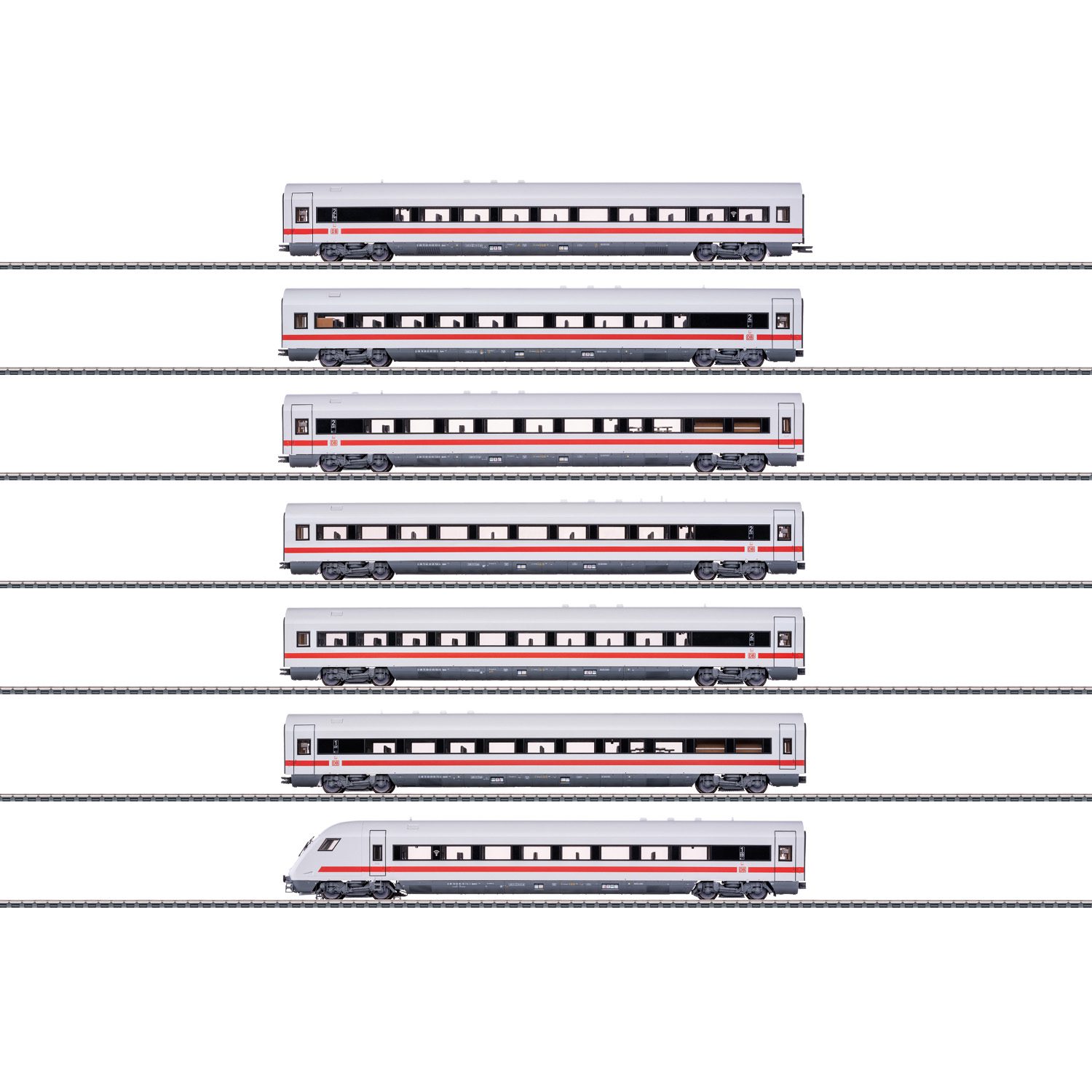 Märklin ICE Express Train Passenger Car Set 42930