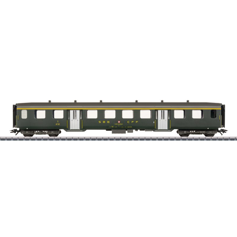 Märklin Lightweight Steel Passenger Car, 1st Class 43363