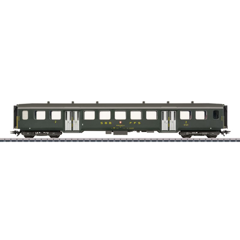 Märklin Lightweight Steel Passenger Car, 2nd Class 43373