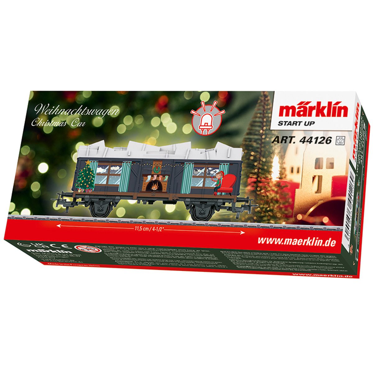 Märklin Start up - Christmas Car with Light Module 44126