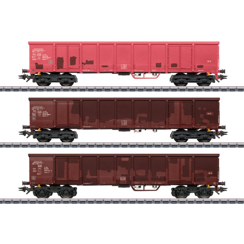 Märklin Type Eanos-x High-Side Gondola Set 47188