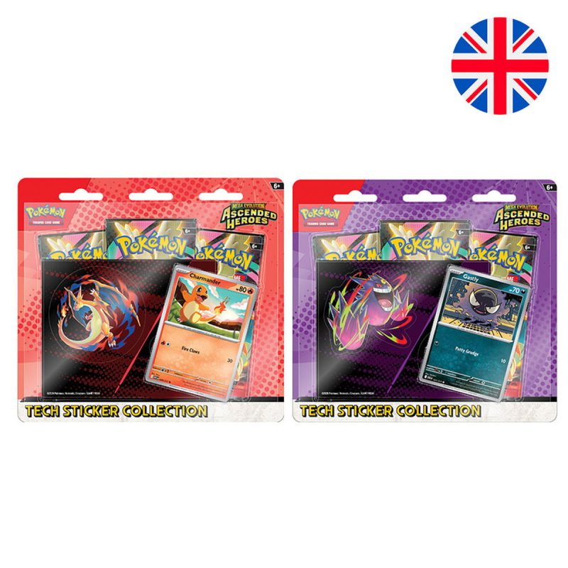 Pokemon 10-10314-101 ME 2.5 – Ascended Heroes – Tech Sticker Box