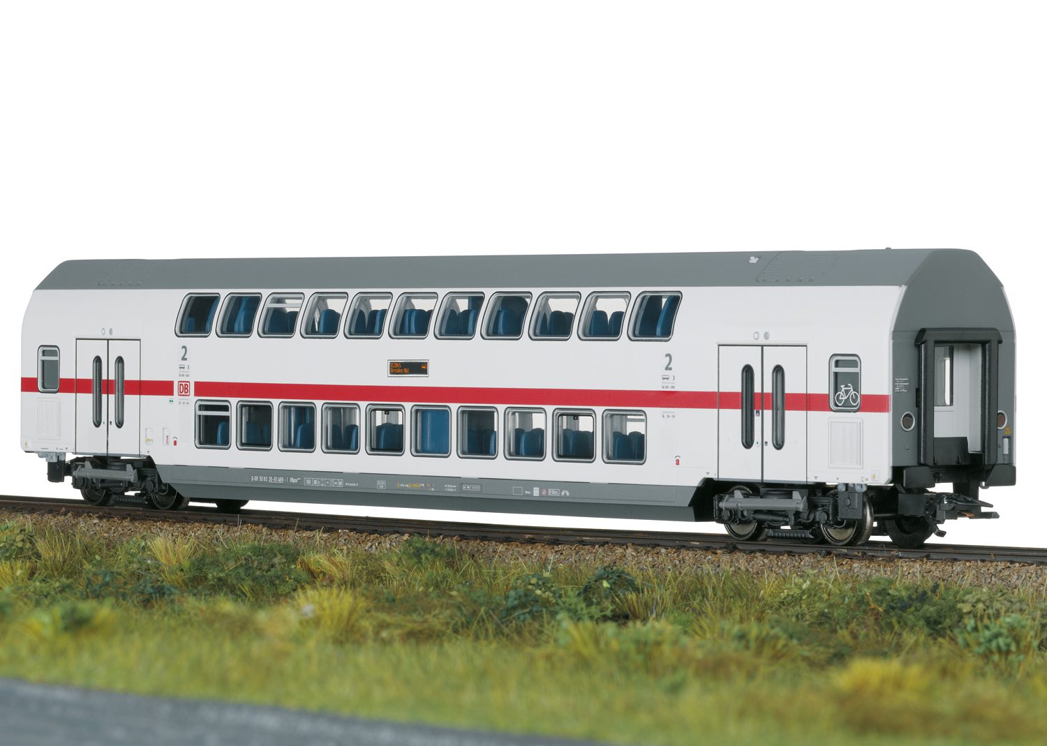 Trix IC2 Type DBpza 682.2 Bi-Level Intermediate Car, 2nd Class 23257