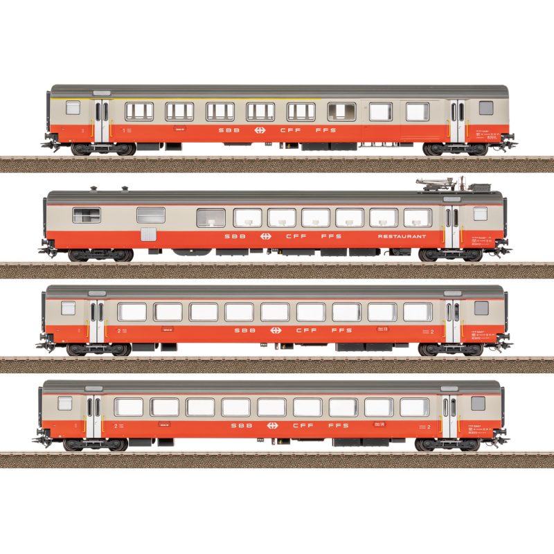 Trix Swiss Express Passenger Car Set 23690