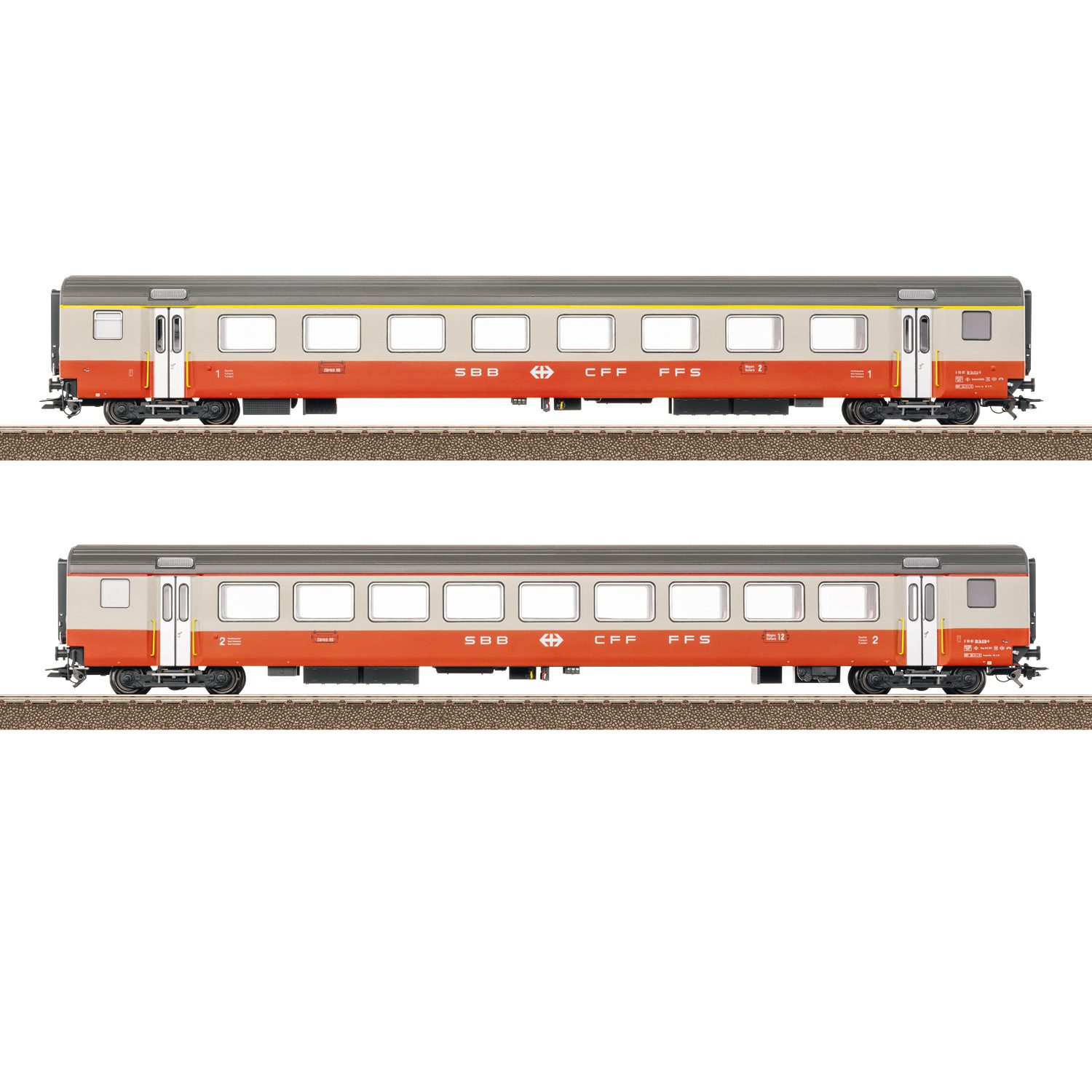 Trix Swiss Express Passenger Car Set 23691