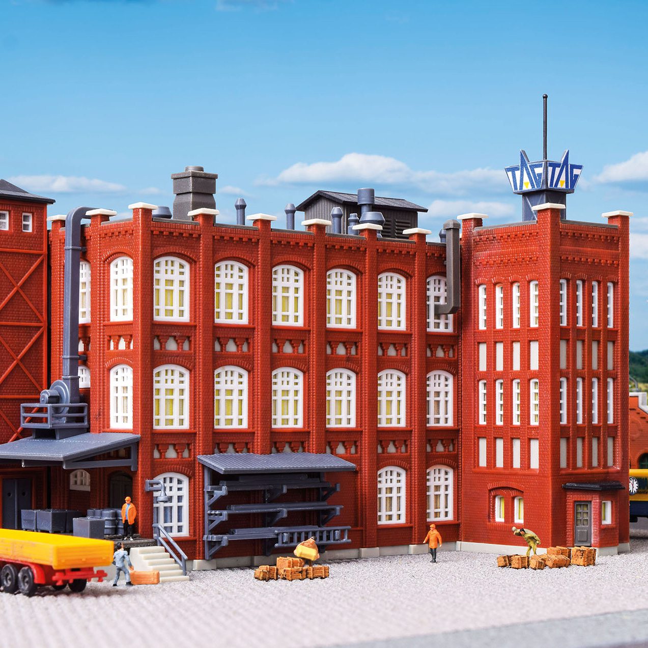 Kibri Factory Building of Wilhelminian Time 36770