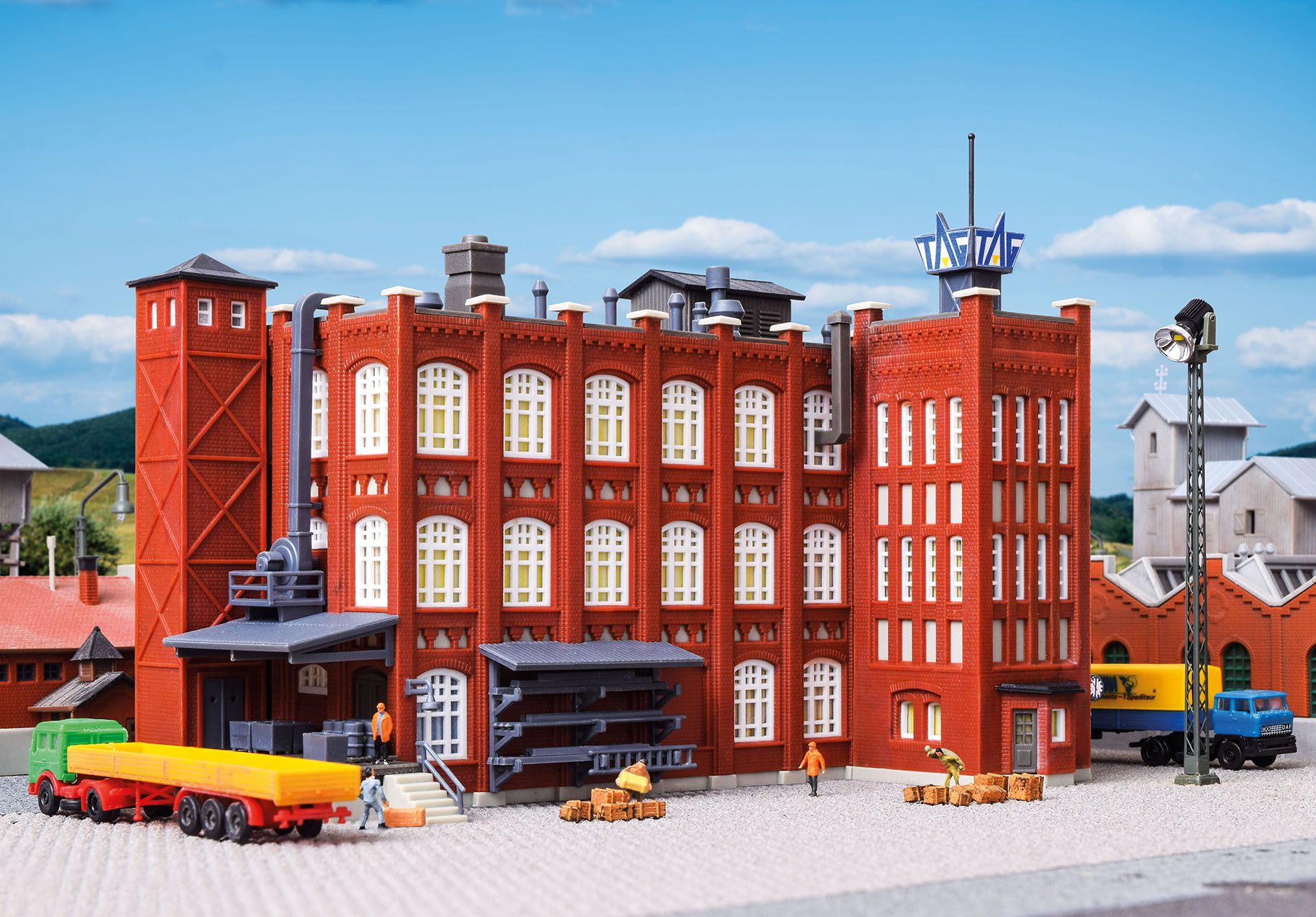 Kibri Factory Building of Wilhelminian Time 36770