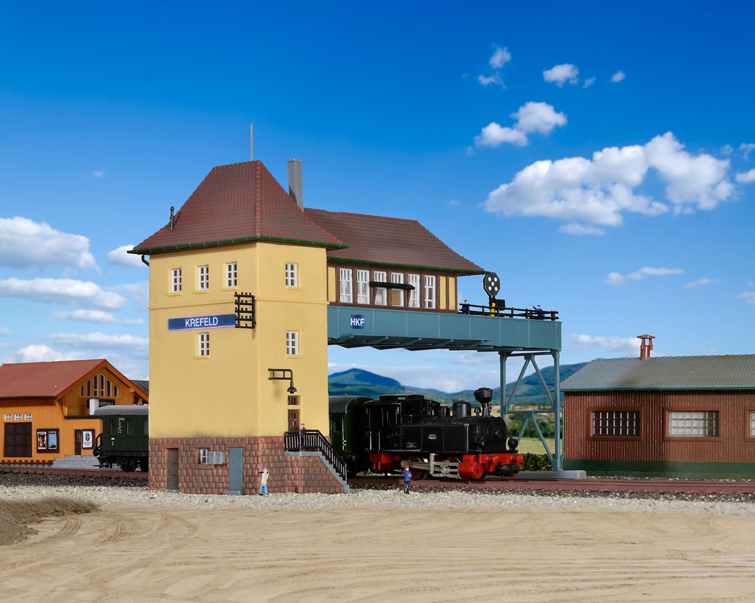 Kibri Bridge Signal Tower Krefeld 37811