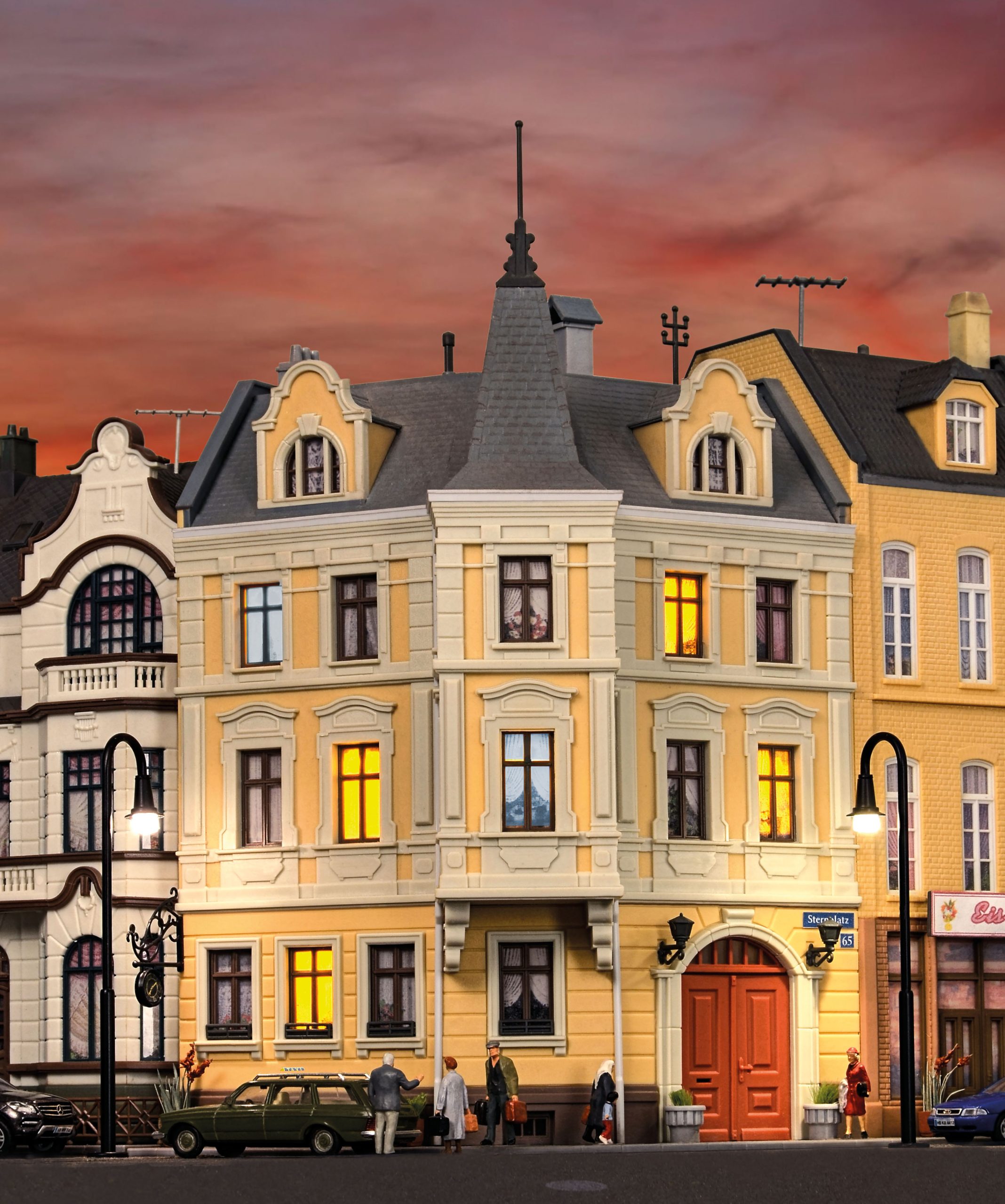 Kibri Corner Terrace House Wochenmarkt 38296