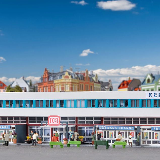 Kibri Station Kehl incl. Floor Interior Lighting, Functional Kit 39514