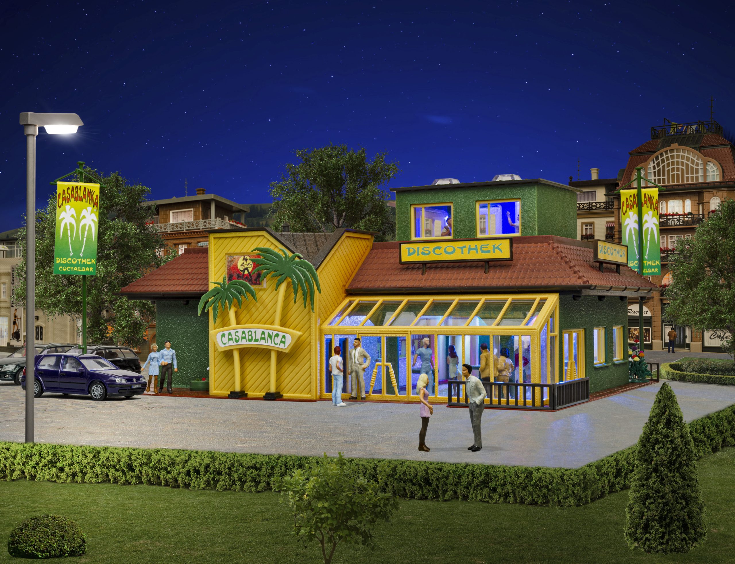 Vollmer Disco with LED Lighting, Functional Kit 43656