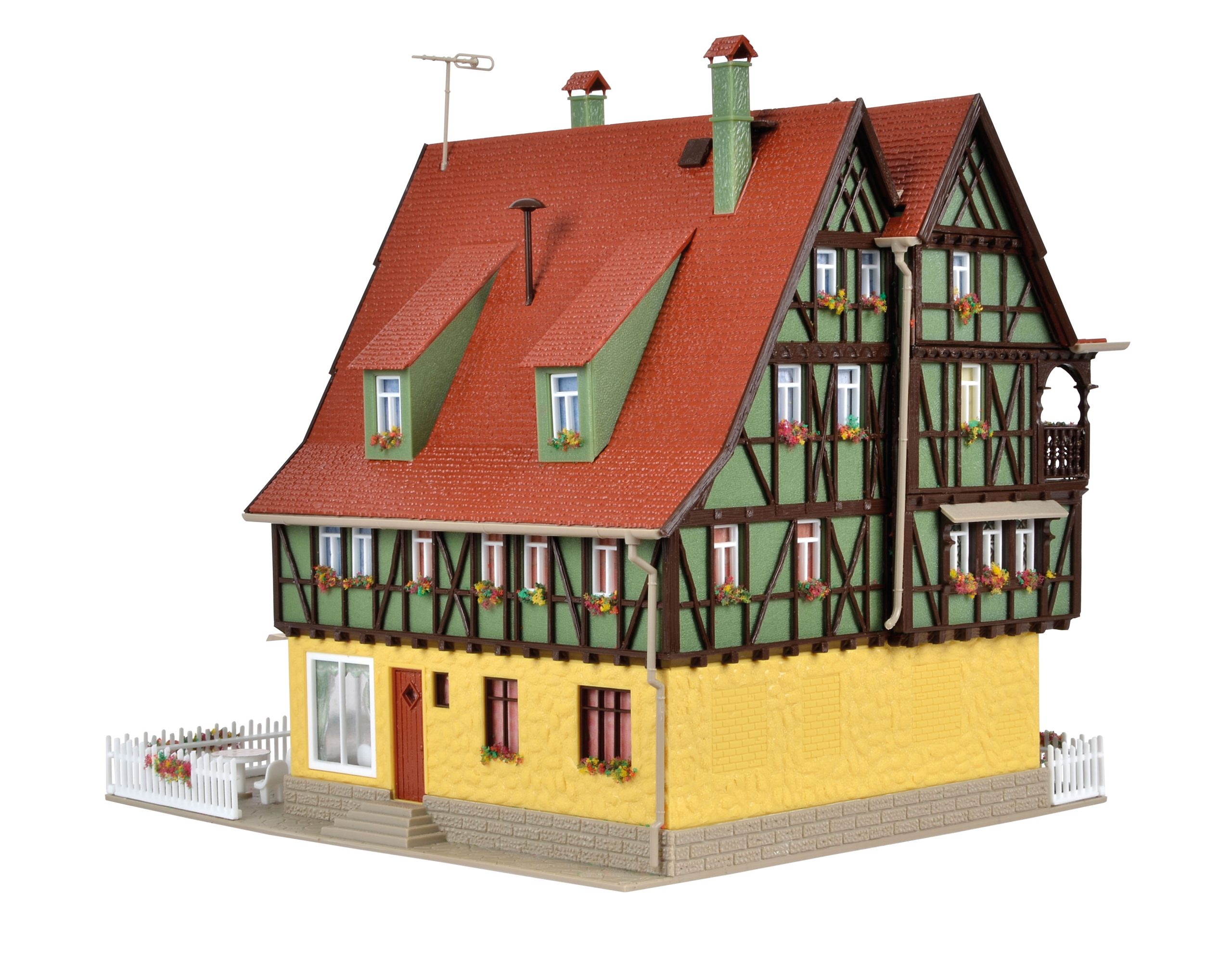 Vollmer Café-Bistro with Interior and LED Lighting, Functional Kit 43695