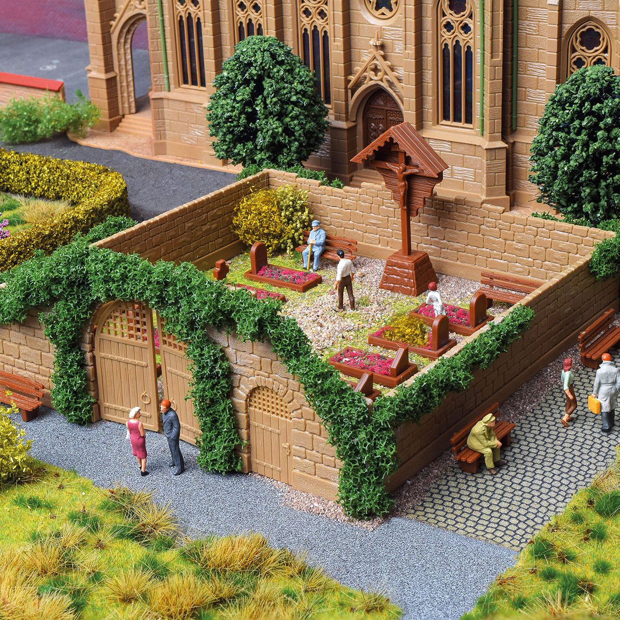 Vollmer Deco Set Graveyard 43861