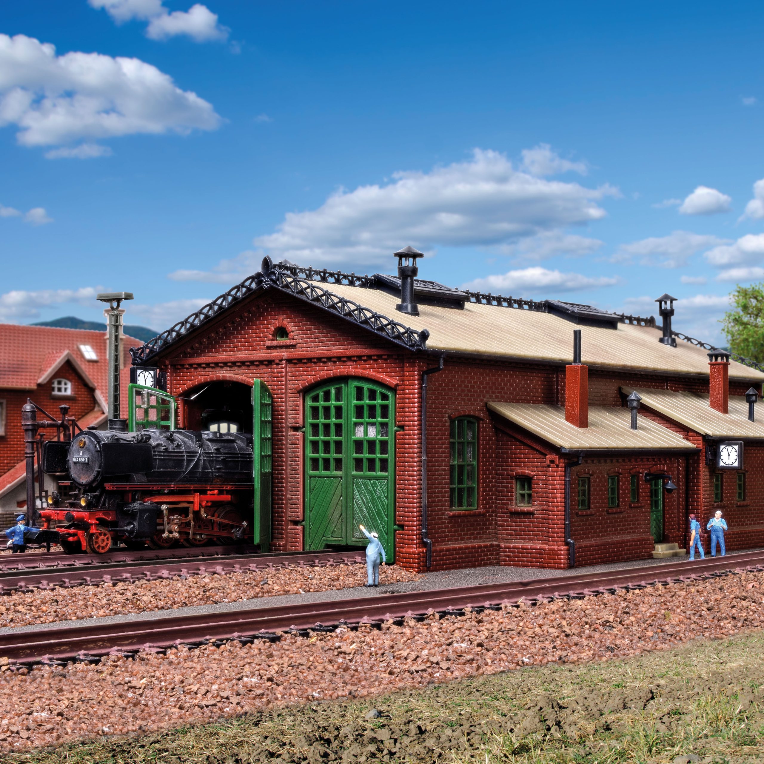 Vollmer Loco Shed, Double Track 47608