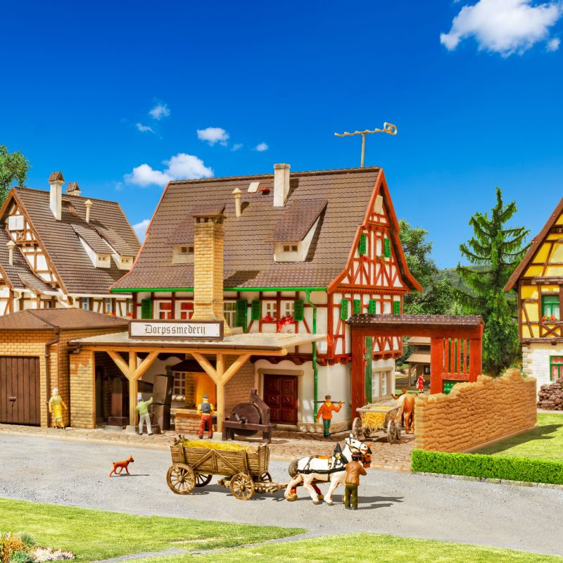 Vollmer Village Forge with Interior 47696