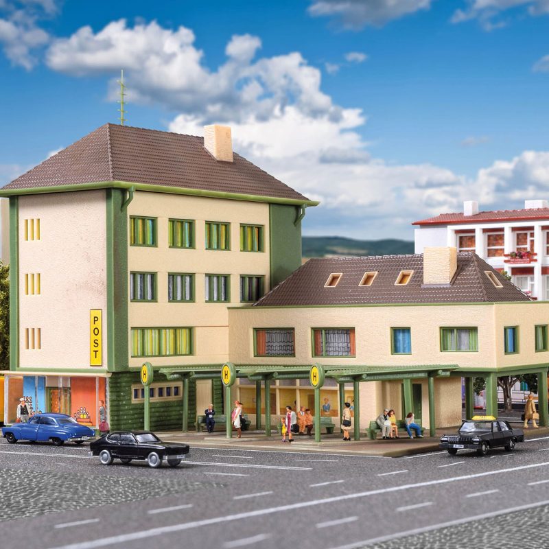 Vollmer Post Office with Annexe and Bus Stop 47724