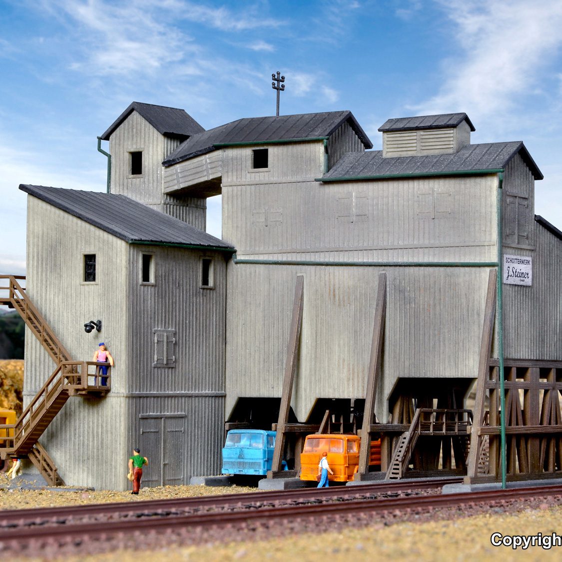 Kibri Gravel Plant Steiner 37226