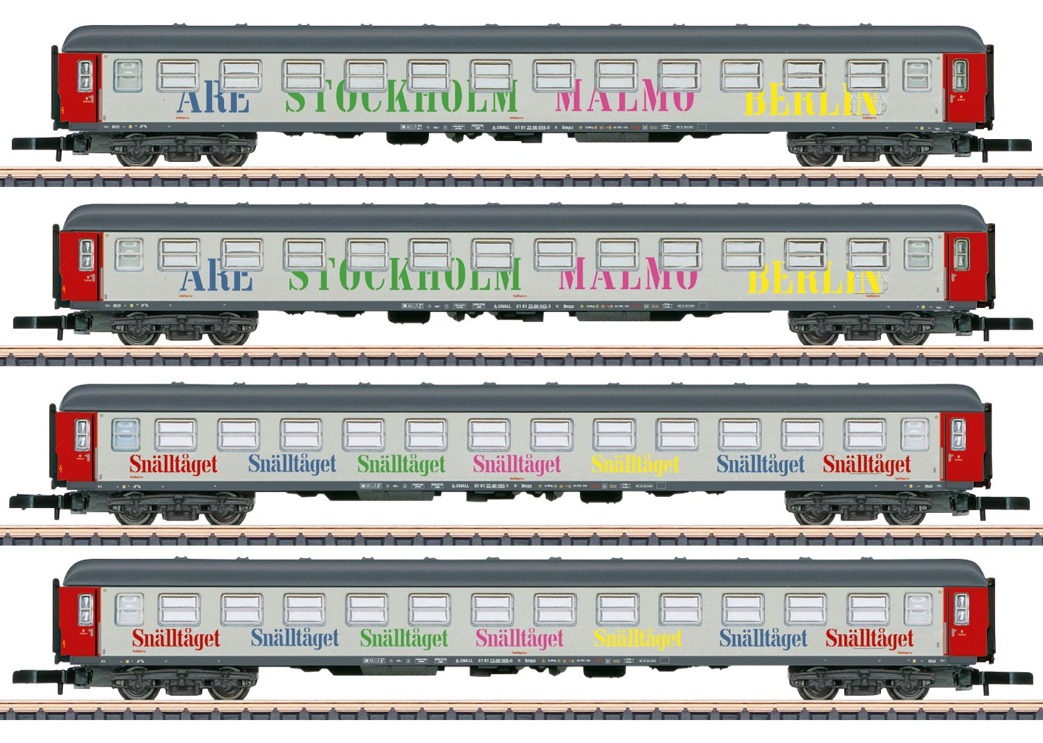 Märklin "Snälltåget" Car Set 87283