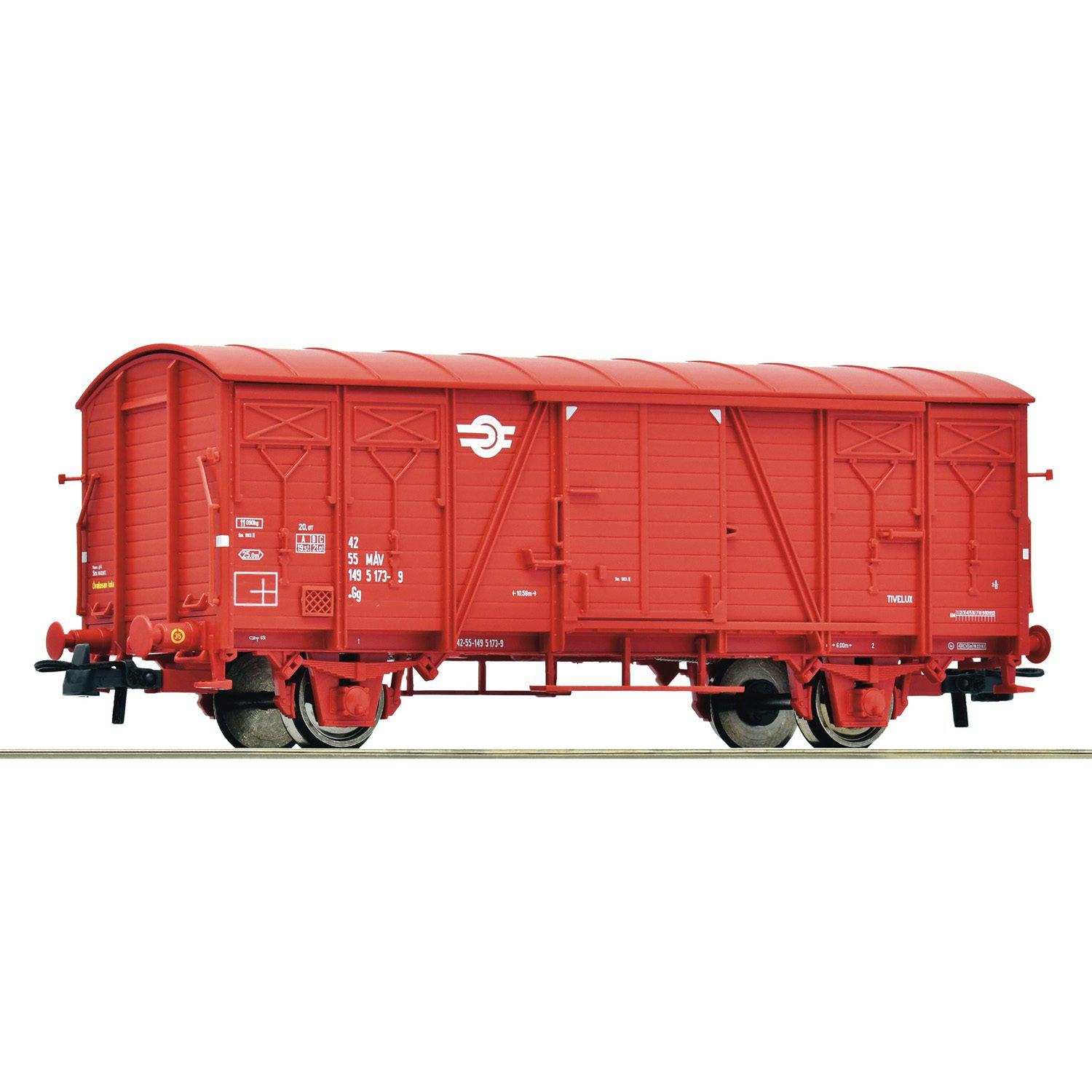 Roco Covered Goods Wagon, MAV 6600097