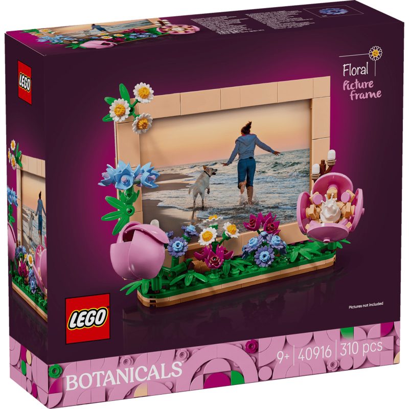 LEGO Botanicals Floral Picture Frame 40916 Packaging