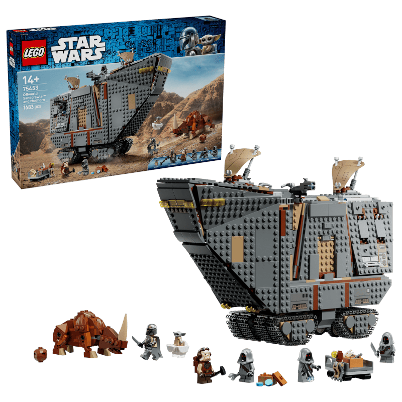 LEGO Star Wars Offworld Sandcrawler™ and Mudhorn 75453