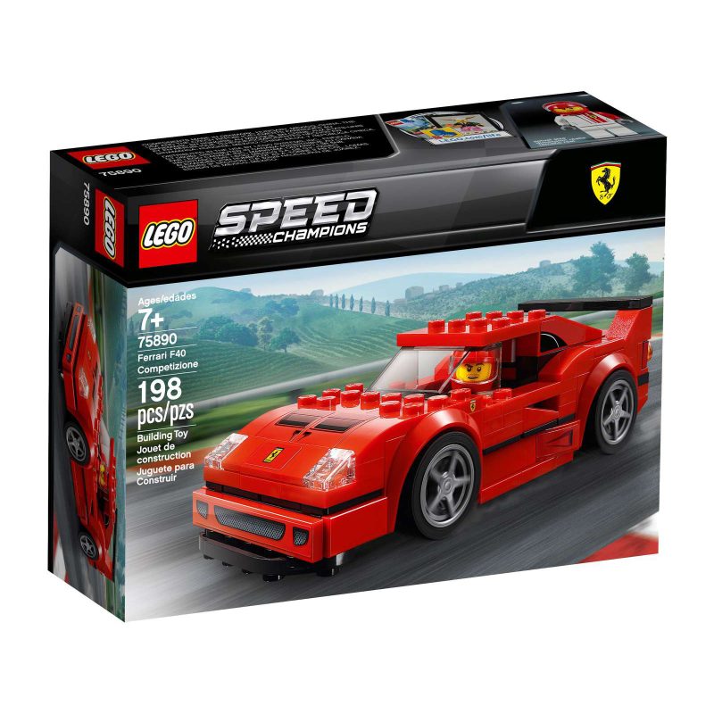 LEGO Speed Champions Ferrari F40 Competizione 75890 Packaging