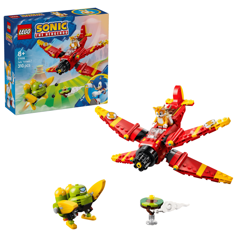 LEGO Sonic the Hedgehoc Tails' Tornado-1 77119