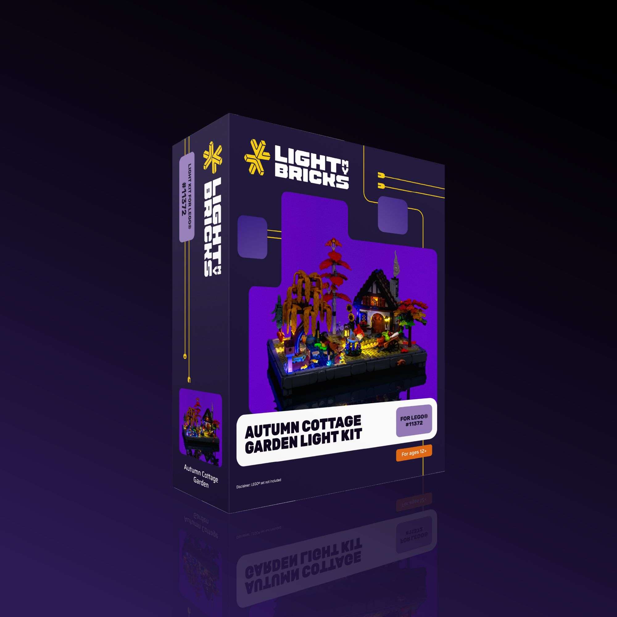 Light My Bricks (LMB) 2.0 Light Kit for LEGO® Autumn Cottage Garden #11372 Packaging