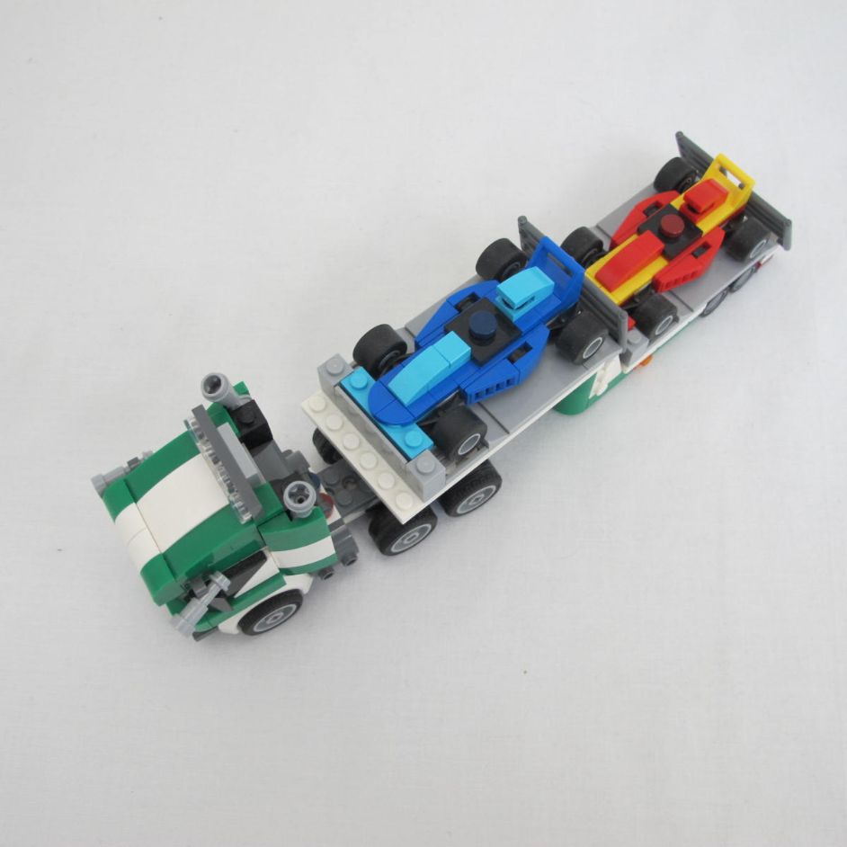 Race Car Transporter. Complete without instructions and box - Image 3
