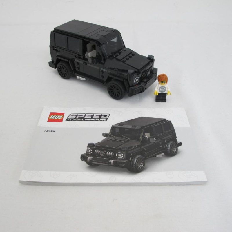 Mercedes-AMG G 63 & Mercedes-AMG SL 63. Incomplete with instructions, no box