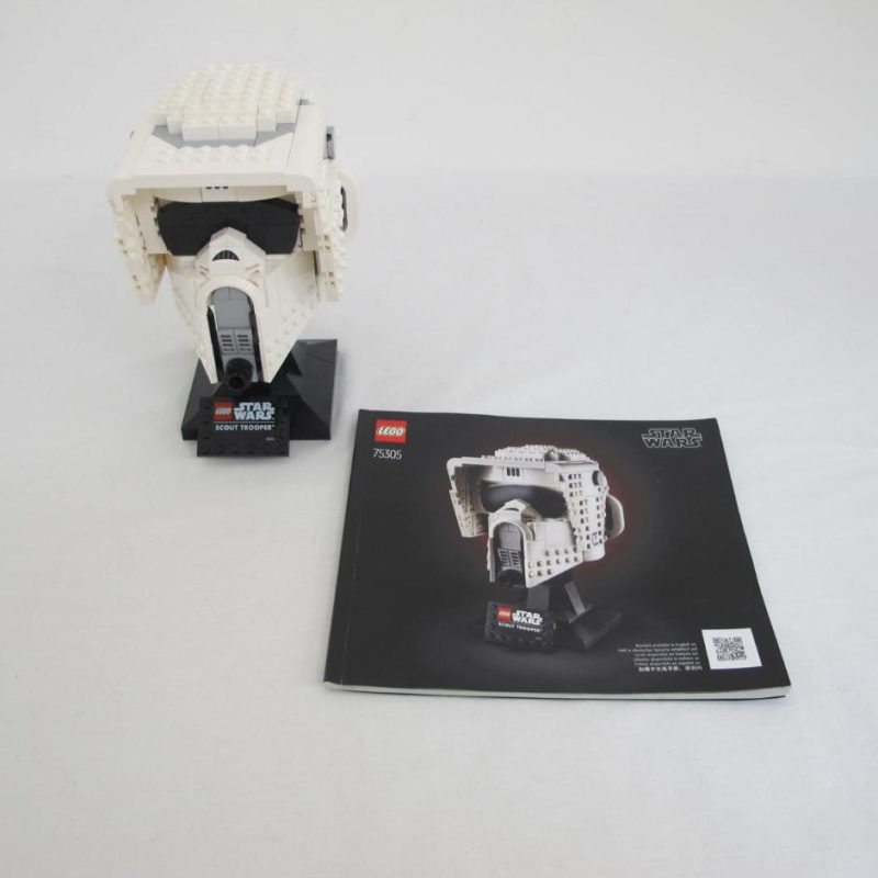 Scout Trooper Helmet. Complete with instructions, no box