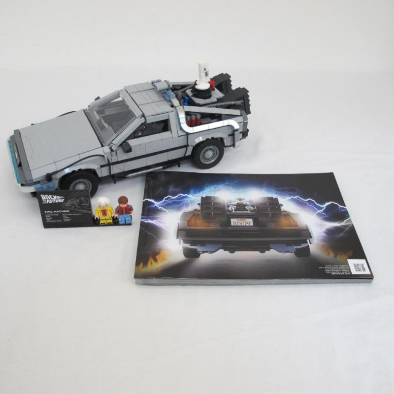 Back to the Future Time Machine. Complete with instructions, no box