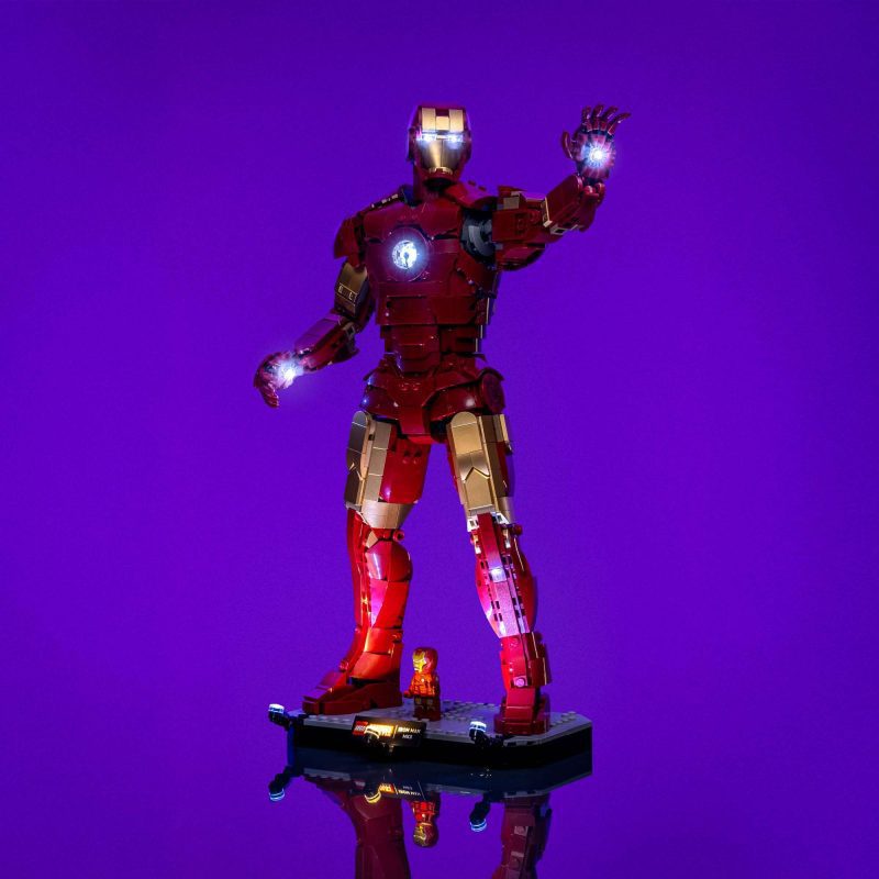 Light My Bricks (LMB) 2.0 Light Kit for LEGO® Iron Man Mark 3 Collectors' Edition #76344
