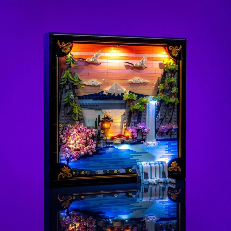 Light My Bricks (LMB) 2.0 Light Kit for LEGO® Japanese Cherry Blossom Landscape #31218