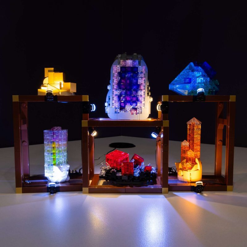 Light My Bricks (LMB) LEGO® Mineral Collection #21362 DIY Light Bundle
