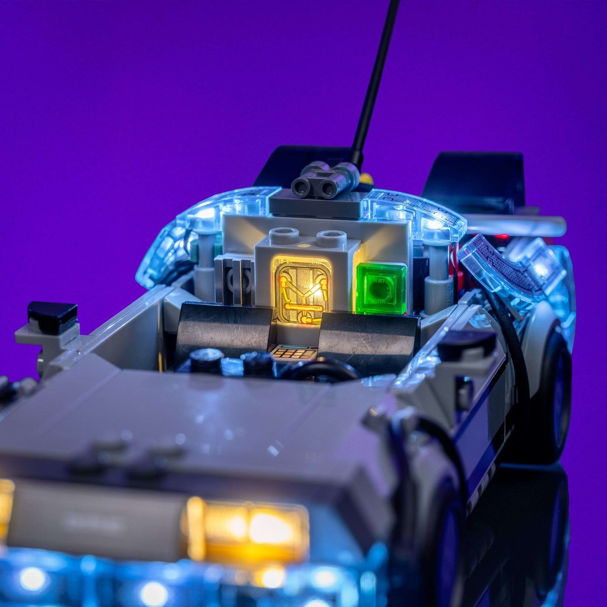 Light My Bricks (LMB) 2.0 Light Kit for LEGO® Time Machine from Back to the Future #77256