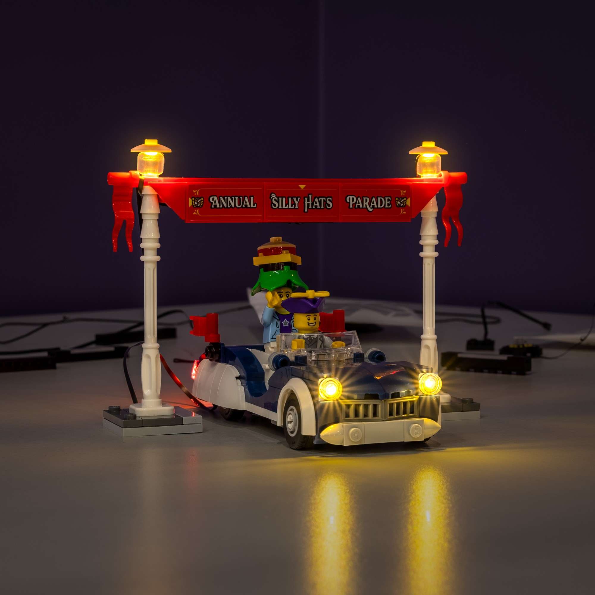 Light My Bricks (LMB) Light Bundle for LEGO® Vintage Parade Car #40913