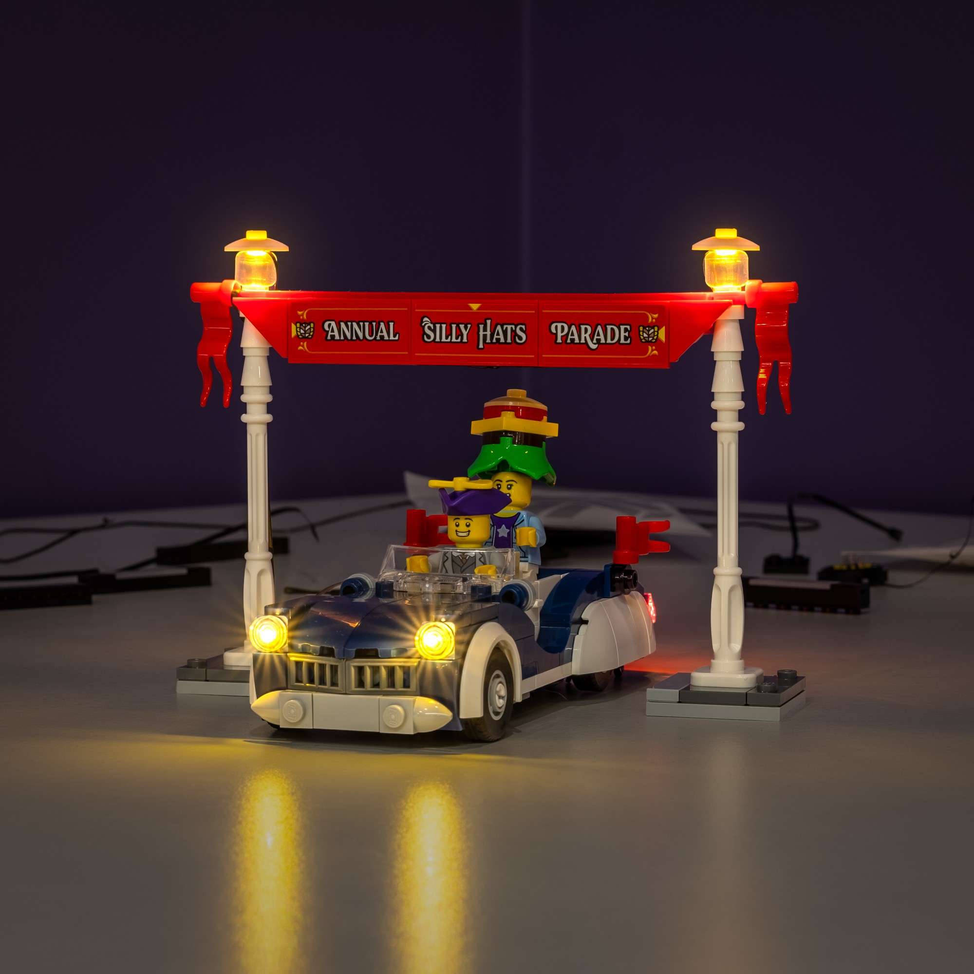 Light My Bricks (LMB) Light Bundle for LEGO® Vintage Parade Car #40913