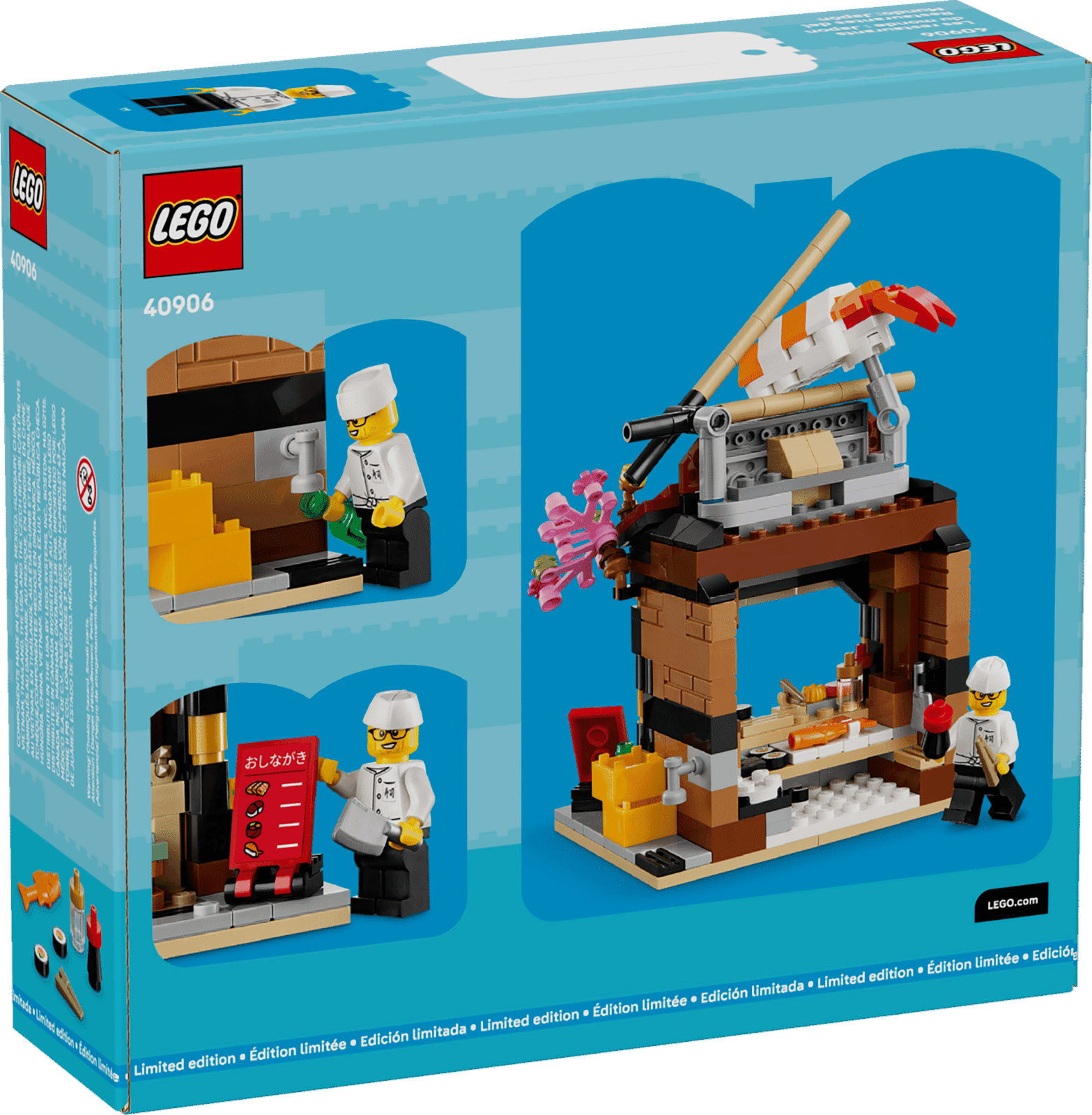 LEGO Restaurants of the World: Japan 40906 Packaging