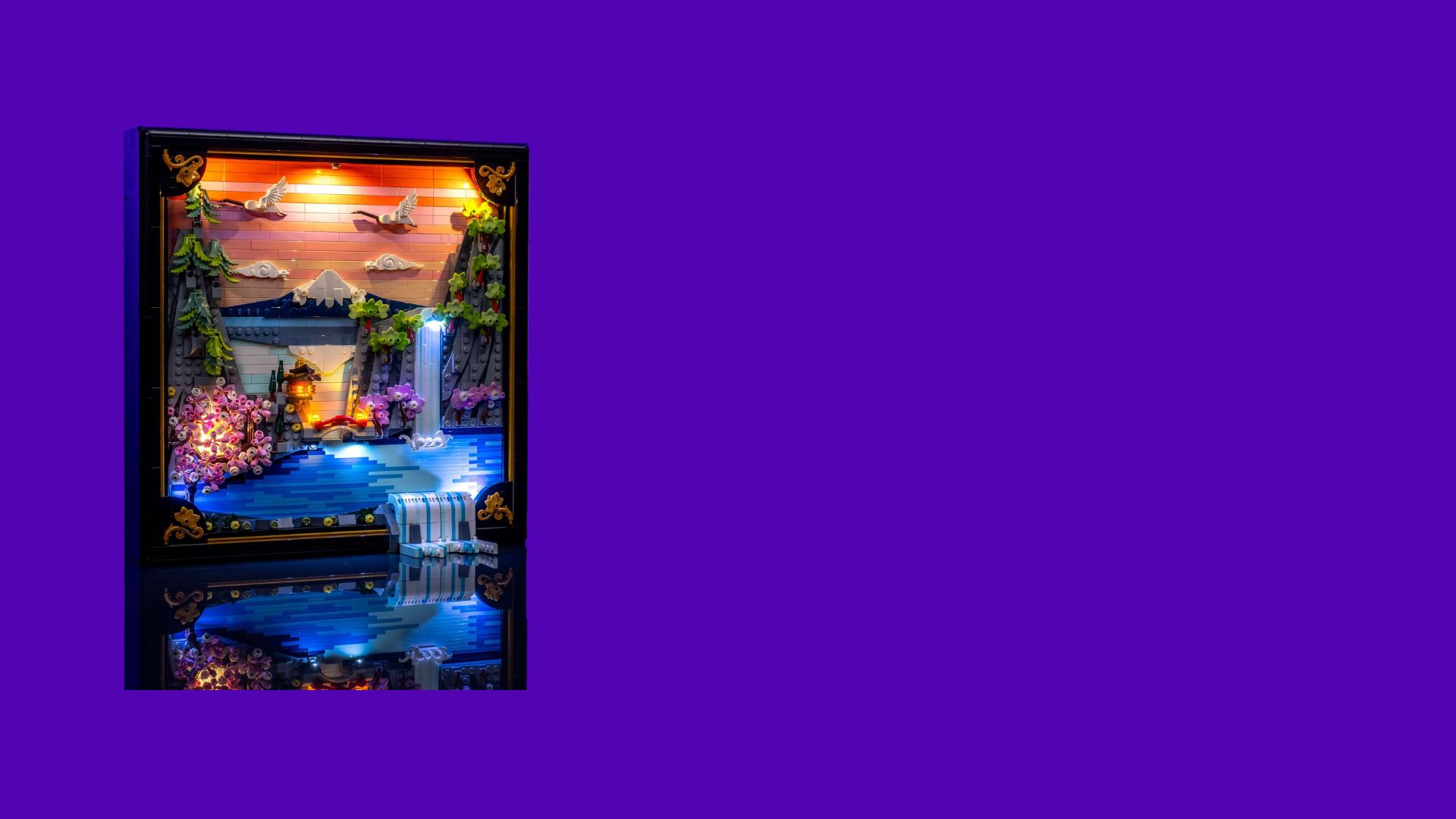 Light My Bricks (LMB) 2.0 Light Kit for LEGO® Japanese Cherry Blossom Landscape #31218