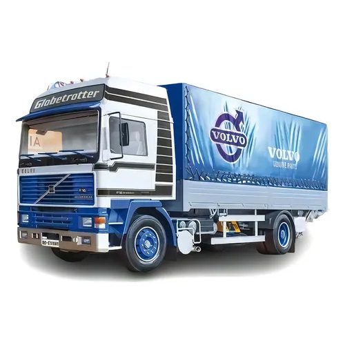 Italeri VOLVO F16 Globetrotter Canvas With Elevator 3945S