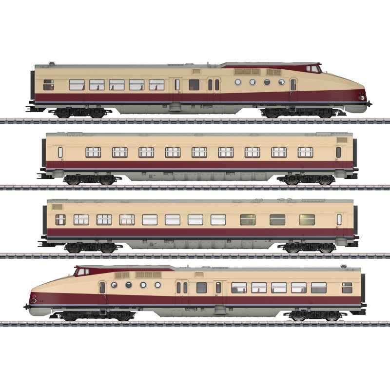 Märklin Class VT 18.16 Diesel Express Powered Rail Car Train 38175