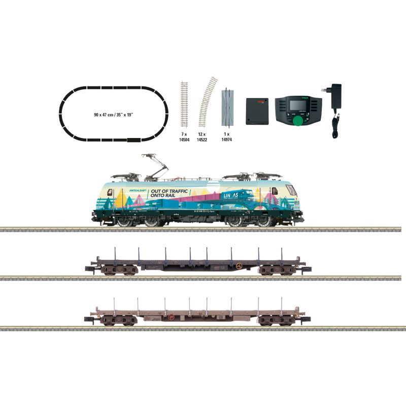 Minitrix "Freight Train" Digital Starter Set 11165