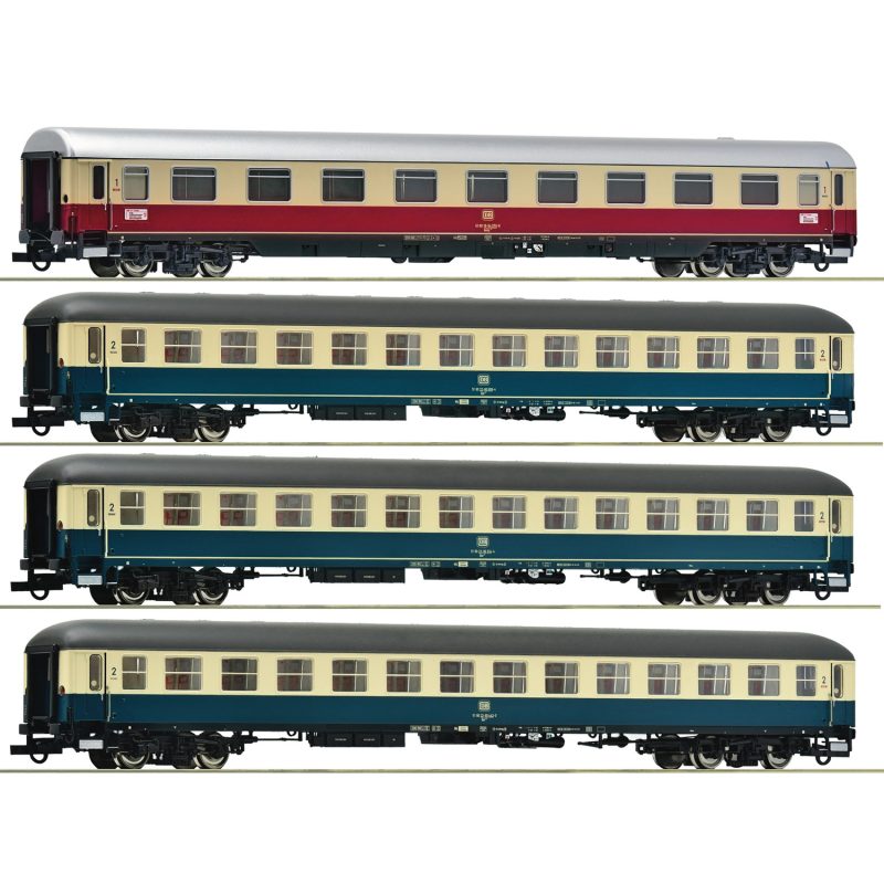 Roco 4 Piece Set: IC 511 "Chiemgau", DB 6200154