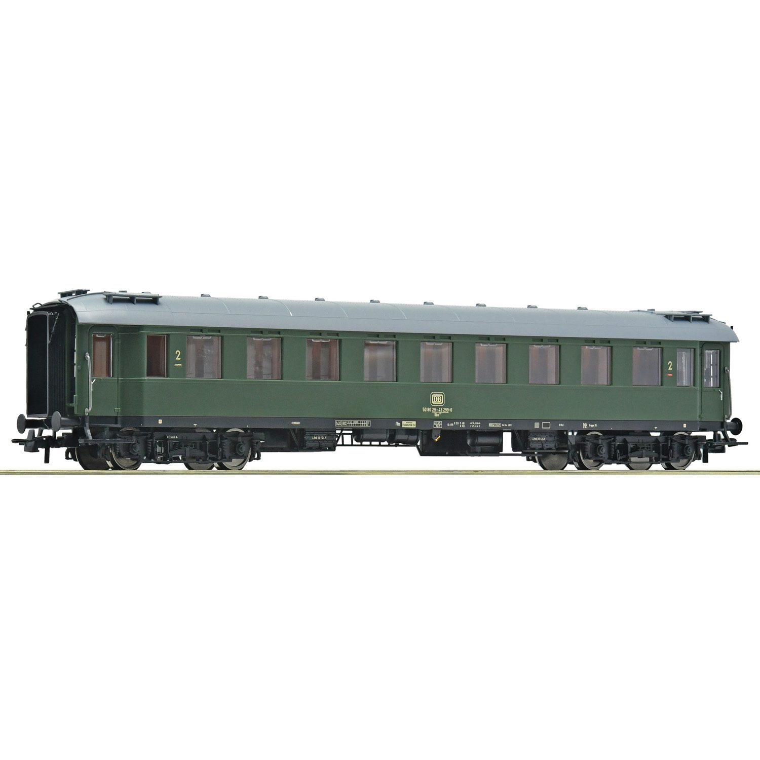 Roco 2nd Class Express Train Coach, DB 6200160