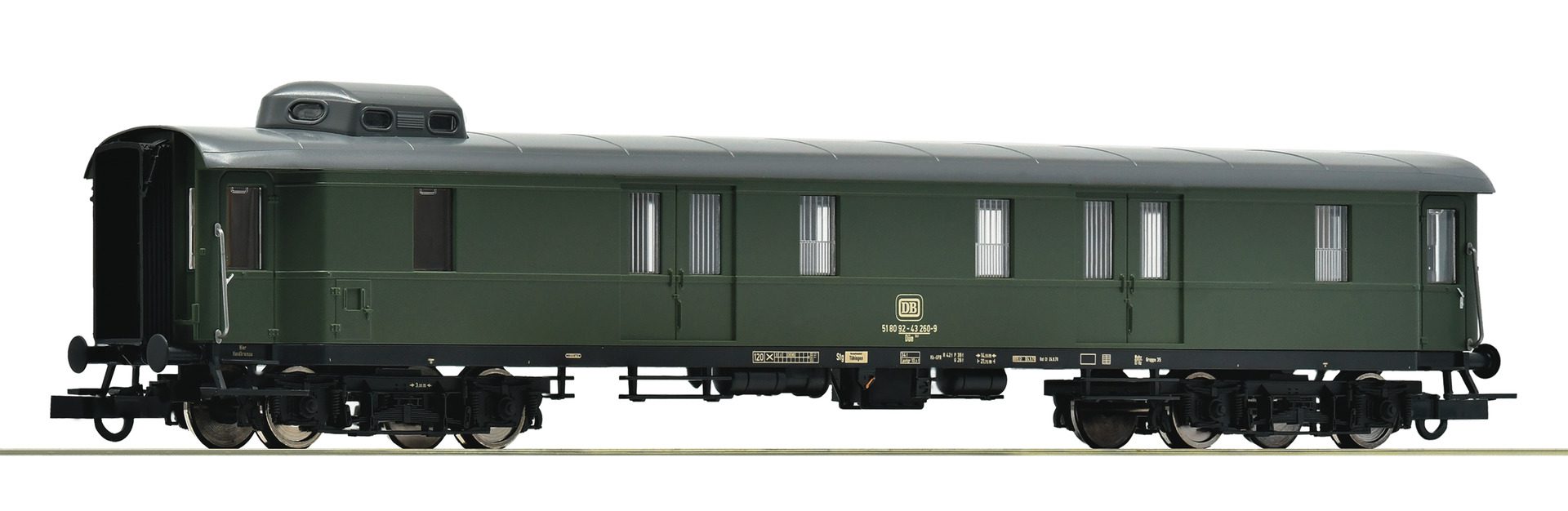 Roco Luggage Wagon, DB 6200162